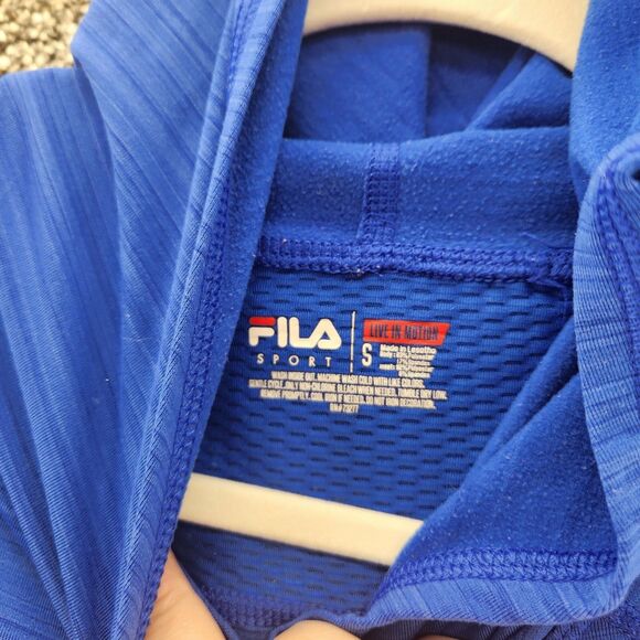 Fila Sport  Womens Size Small Long Sleeve Hooded Top with Rear Pocket - Picture 5 of 8